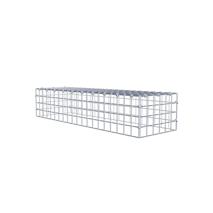 Fourche rapportée type 3 100 cm x 20 cm x 30 cm (L x H x P), maille 5 cm x 5 cm, anneau en C
