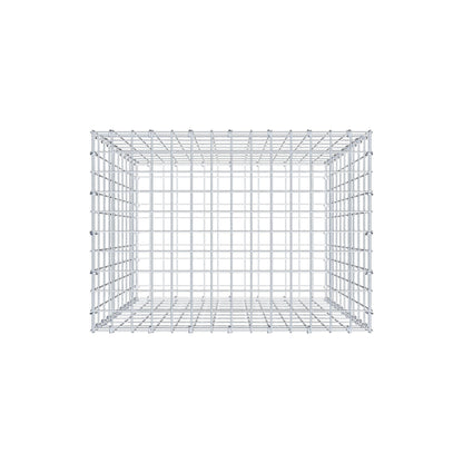 Gabion 100 cm x 70 cm x 50 cm (L x H x D), mesh size 5 cm x 10 cm, C-ring