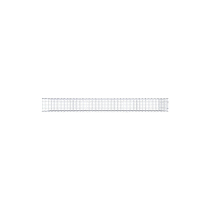 Gabbione aggiuntivo tipo 2 200 cm x 100 cm x 20 cm, maglia 5 cm x 10 cm, anello a C