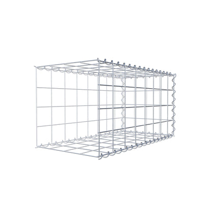 Opvokset gabion type 2 80 cm x 40 cm x 40 cm (L x H x D), maskestørrelse 10 cm x 10 cm, spiral