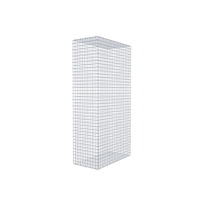 Gavión 200 cm x 100 cm x 50 cm (L x A x P), malla 5 cm x 5 cm, anillo en C