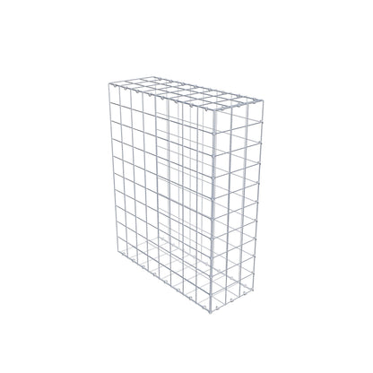 Anbaugabione Typ 2 100 cm x 80 cm x 30 cm (L x H x T), Maschenweite 10 cm x 10 cm, C-Ring