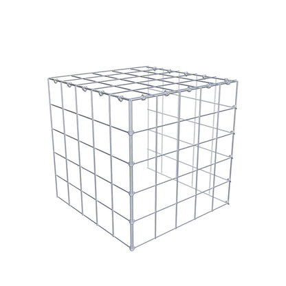Anbaugabione Typ 4 50 cm x 50 cm x 50 cm (L x H x T), Maschenweite 10 cm x 10 cm, C-Ring