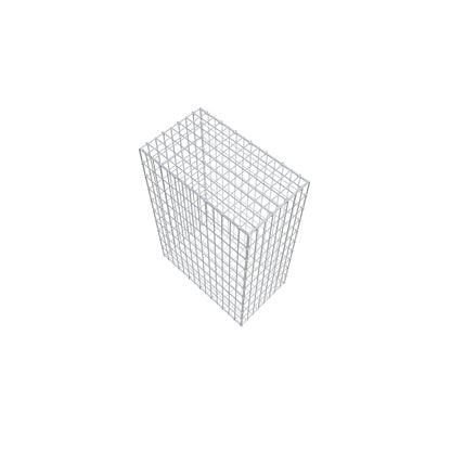 Gabião 100 cm x 70 cm x 40 cm (C x A x P), malhagem 5 cm x 10 cm, anel C