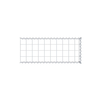 Grown-on gabion type 4 100 cm x 20 cm x 40 cm (L x H x D), mesh size 10 cm x 10 cm, spiral