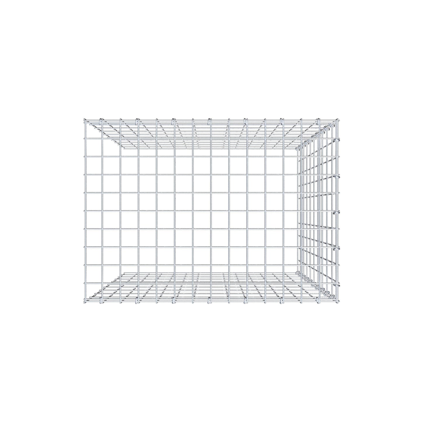 Tilläggspåle typ 4 100 cm x 70 cm x 50 cm (L x H x D), maskstorlek 5 cm x 10 cm, C-ring