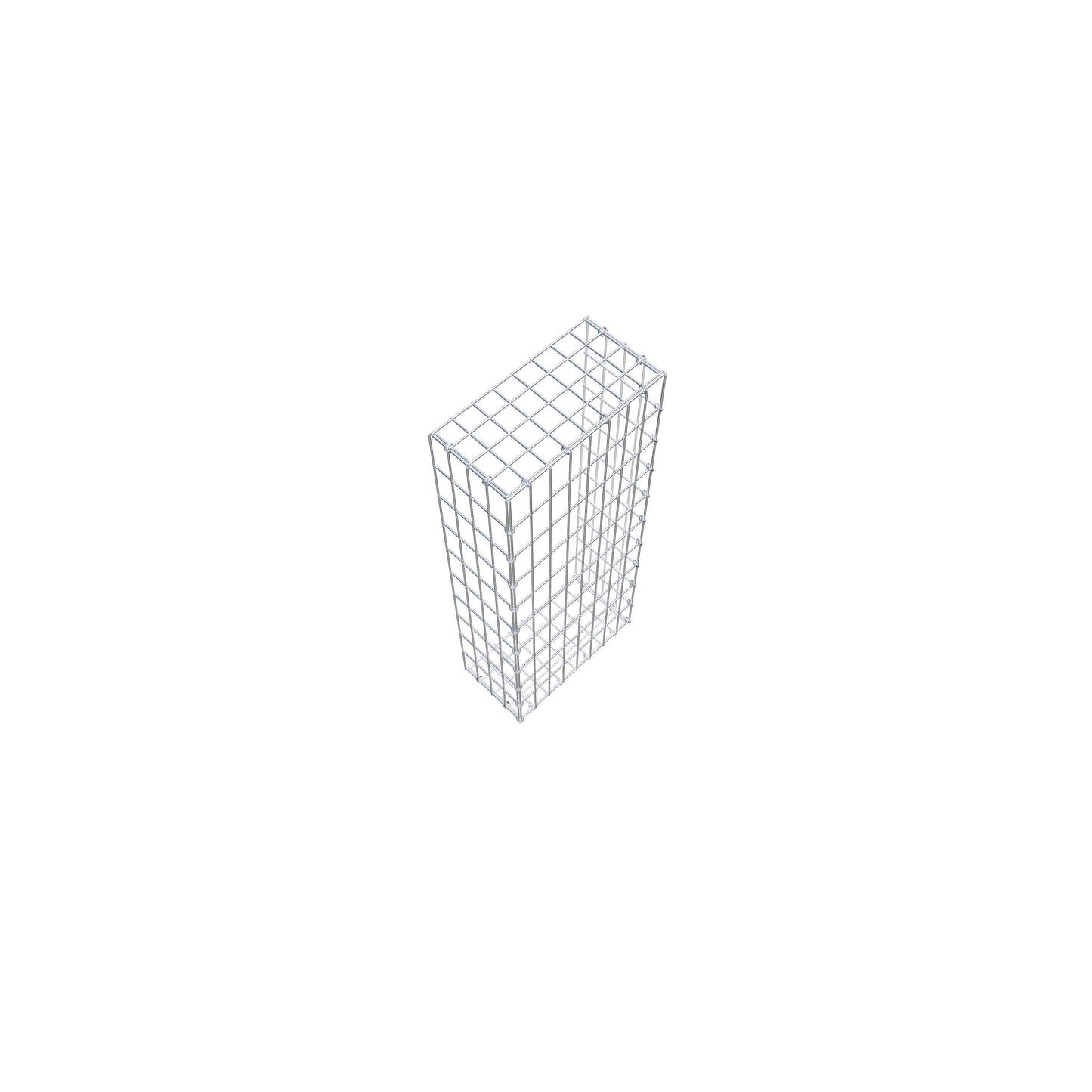 Fourche rapportée type 2 100 cm x 20 cm x 40 cm, mailles 5 cm x 10 cm, anneau en C