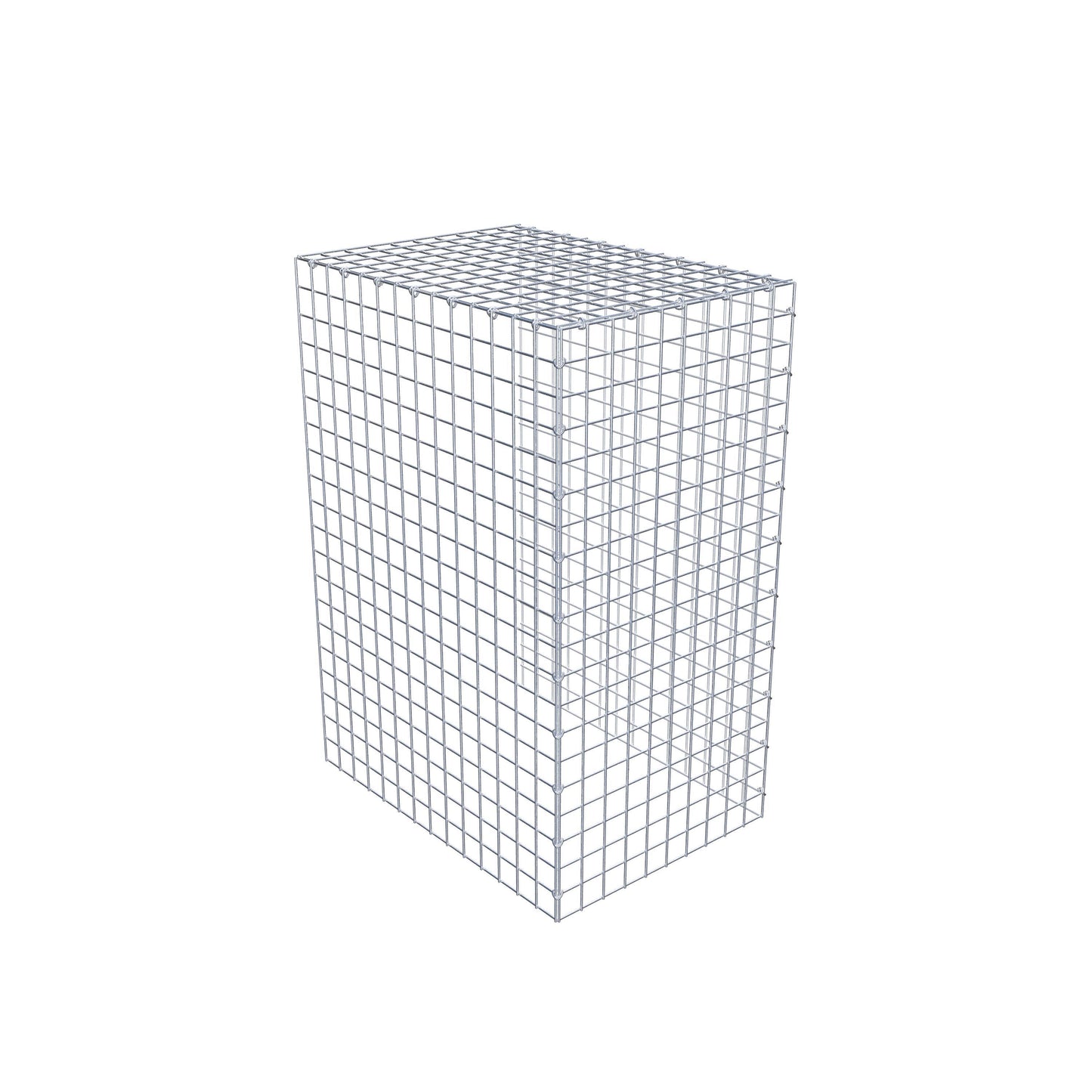 Opzetpaal type 4 100 cm x 70 cm x 50 cm (L x H x D), maaswijdte 5 cm x 5 cm, C-ring