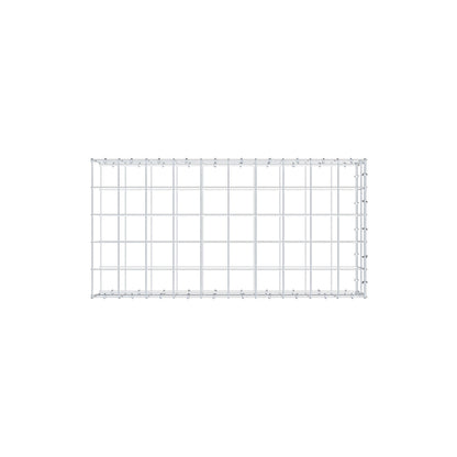 Fourche rapportée type 2 100 cm x 20 cm x 50 cm (L x H x P), mailles 10 cm x 10 cm, anneau C