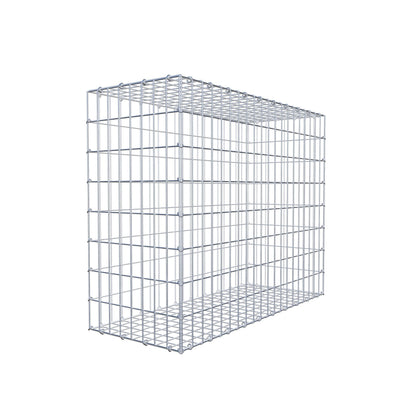 Gabion 100 cm x 80 cm x 40 cm (L x H x D), mesh size 5 cm x 10 cm, C-ring