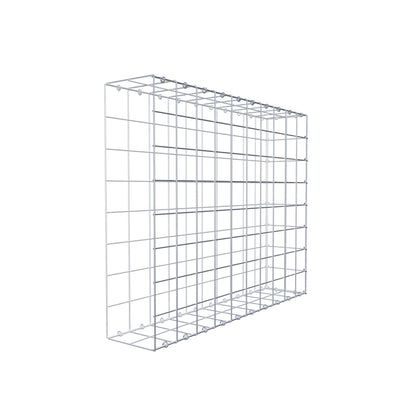 Anbaugabione Typ 2 100 cm x 80 cm x 20 cm (L x H x T), Maschenweite 10 cm x 10 cm, C-Ring