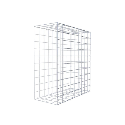 Gavión complementario de tipo 2 100 cm x 90 cm x 40 cm (L x A x P), malla 10 cm x 10 cm, anillo en C