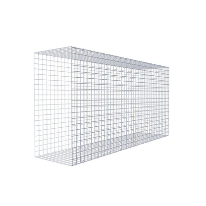 Mounted gabion type 2 200 cm x 100 cm x 50 cm (L x H x D), mesh size 5 cm x 5 cm, C-ring