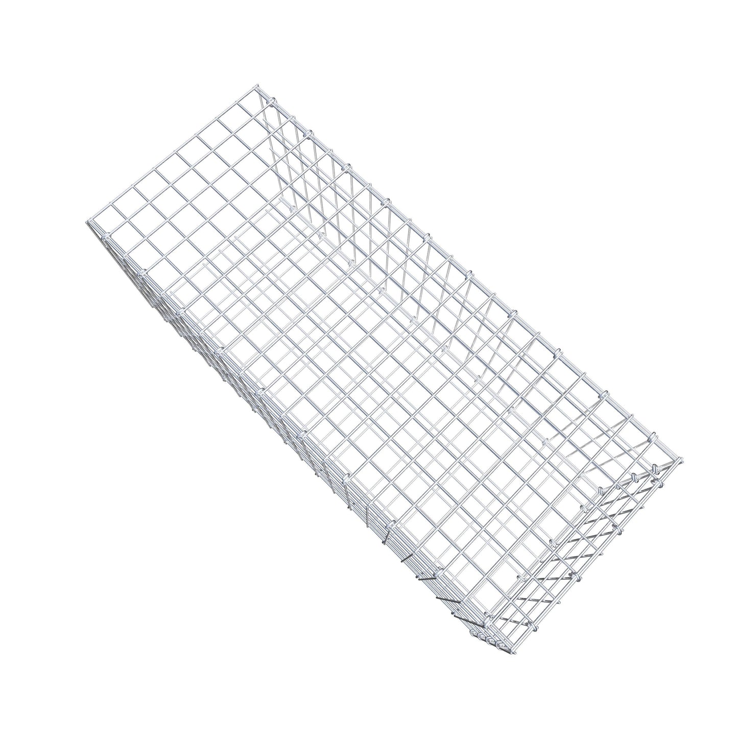 Gabião tipo 2 100 cm x 40 cm x 40 cm, malhagem 5 cm x 10 cm, anel C