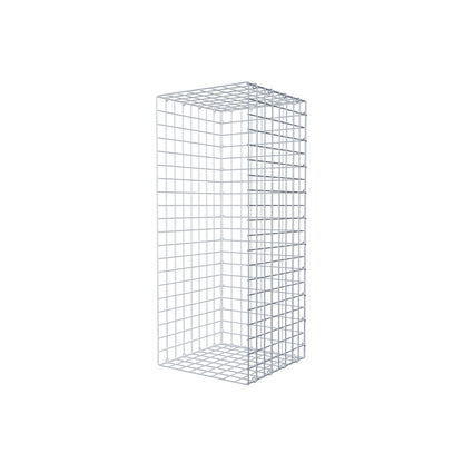 Gabião Tipo 2 100 cm x 40 cm x 40 cm (C x A x P), malhagem 5 cm x 5 cm, anel C