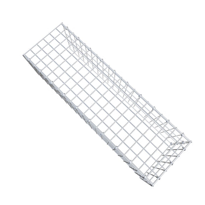 Gabião Tipo 4 100 cm x 30 cm x 30 cm (C x A x P), malhagem 5 cm x 10 cm, anel C