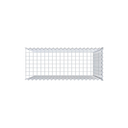 Grown-on gabion type 4 100 cm x 100 cm x 40 cm (L x H x D), mesh size 5 cm x 5 cm, spiral