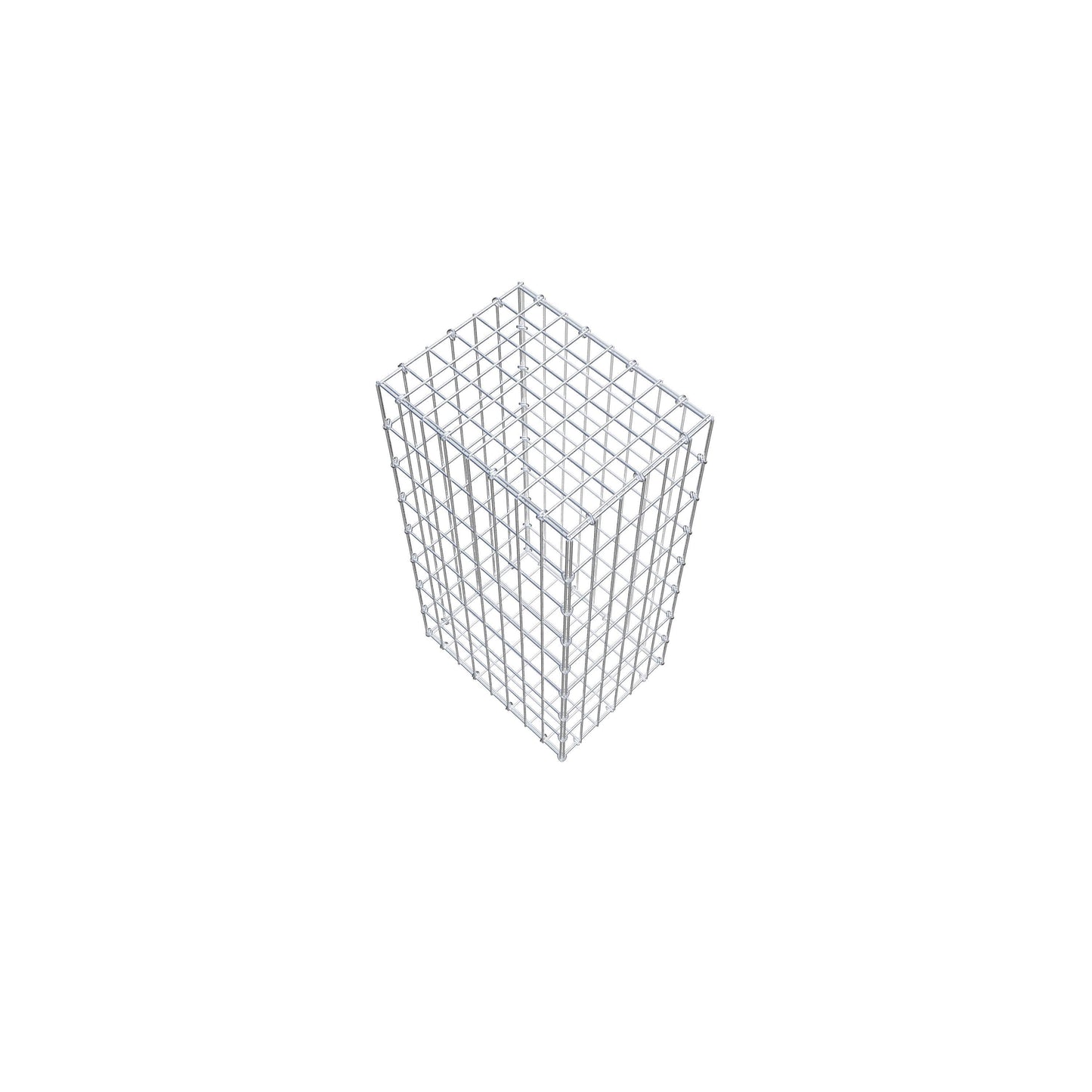 Gabion 80 cm x 40 cm x 30 cm (L x H x D), mesh size 5 cm x 10 cm, C-ring
