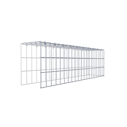 Fourche rapportée type 4 100 cm x 30 cm x 20 cm (L x H x P), mailles 5 cm x 10 cm, anneau C