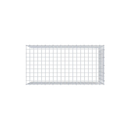 Gabião Tipo 4 100 cm x 50 cm x 50 cm (C x A x P), malhagem 5 cm x 5 cm, anel C
