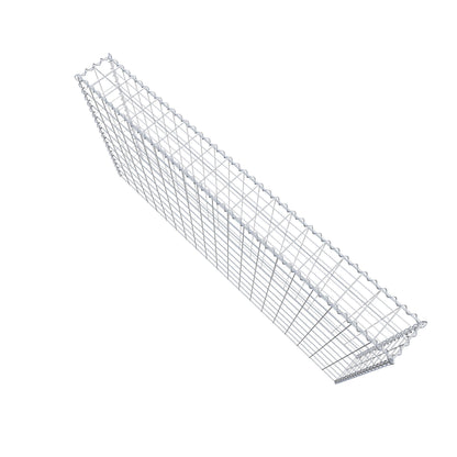 Gavión adicional tipo 3 200 cm x 100 cm x 20 cm (L x A x P), malla 10 cm x 10 cm, en espiral