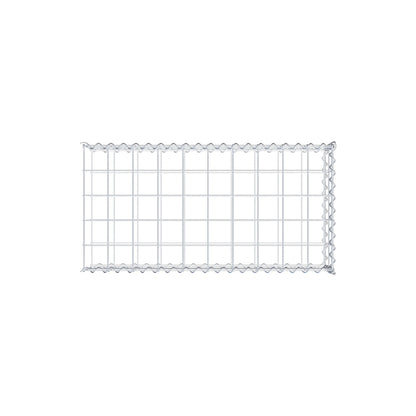 Grown-on gabion type 2 100 cm x 20 cm x 50 cm (L x H x D), mesh size 10 cm x 10 cm, spiral