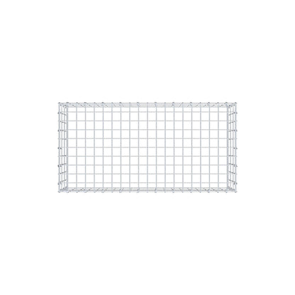 Gabião Tipo 3 100 cm x 30 cm x 50 cm (C x A x P), malhagem 5 cm x 10 cm, anel C
