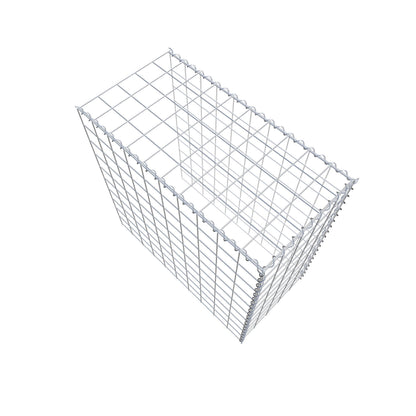 Gavión adicional tipo 4 100 cm x 100 cm x 50 cm (L x A x P), malla 10 cm x 10 cm, en espiral