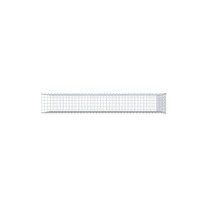 Grown-on gabion type 2 200 cm x 100 cm x 30 cm (L x H x D), mesh size 5 cm x 5 cm, spiral