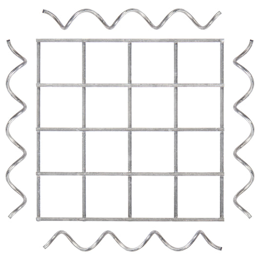 Lid for column MW 5 x 5 cm including 4 mounting spirals