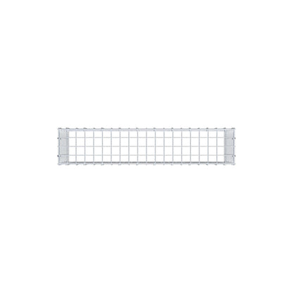 Mounted gabion type 3 100 cm x 40 cm x 20 cm (L x H x D), mesh size 5 cm x 5 cm, C-ring