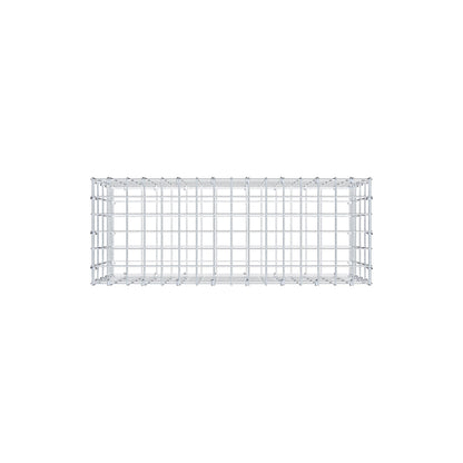 Gabion 80 cm x 40 cm x 30 cm (L x H x D), mesh size 5 cm x 10 cm, C-ring