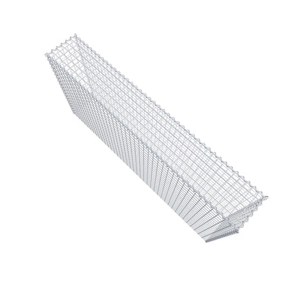 Gabião tipo 3 200 cm x 100 cm x 30 cm (C x A x P), malhagem 5 cm x 5 cm, espiral
