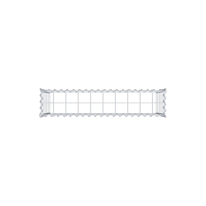 Extra gabion typ 3 100 cm x 50 cm x 20 cm (L x H x D), maskstorlek 10 cm x 10 cm, spiral