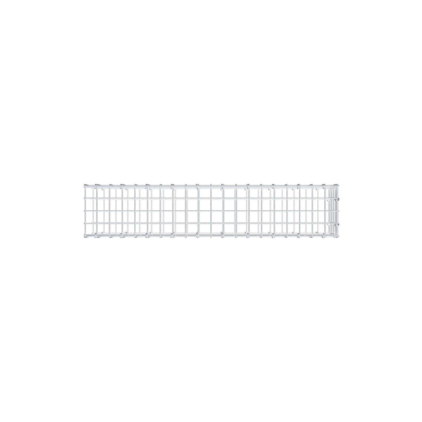 Fourche rapportée type 2 100 cm x 20 cm x 20 cm (L x H x P), mailles 5 cm x 5 cm, anneau C