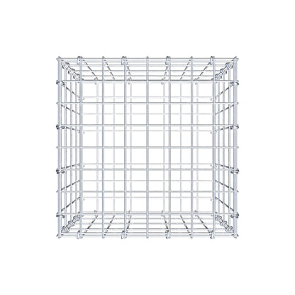 Gabião 40 cm x 40 cm x 40 cm (C x A x P), malhagem 5 cm x 10 cm, anel C