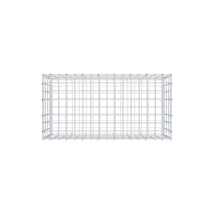 Gabion 80 cm x 40 cm x 40 cm (L x H x D), mesh size 5 cm x 10 cm, C-ring