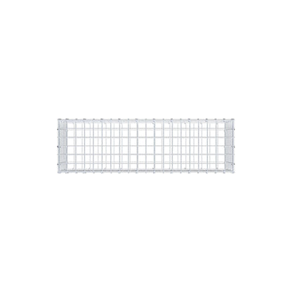 Gabion 100 cm x 30 cm x 30 cm (L x H x D), mesh size 5 cm x 5 cm, C-ring