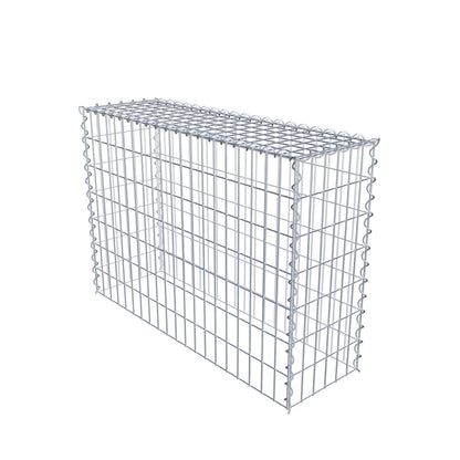 Påväxt gabion typ 3 100 cm x 70 cm x 30 cm (L x H x D), maskstorlek 5 cm x 10 cm, spiral