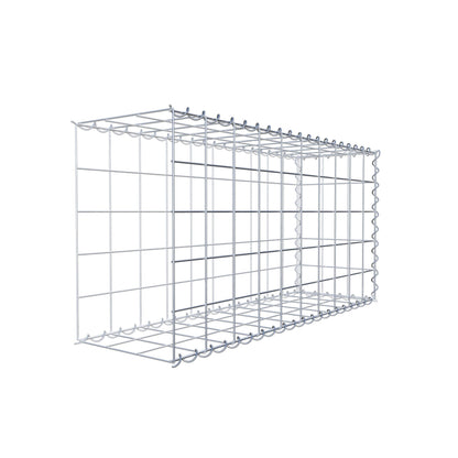 Gabbione aggiuntivo tipo 2 100 cm x 50 cm x 30 cm (L x A x P), maglia 10 cm x 10 cm, spirale