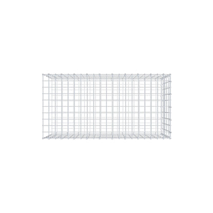 Gabião tipo 2 100 cm x 50 cm x 50 cm, malhagem 5 cm x 10 cm, anel C