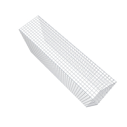Fourche rapportée type 4 200 cm x 100 cm x 50 cm (L x H x P), mailles 5 cm x 10 cm, anneau en C