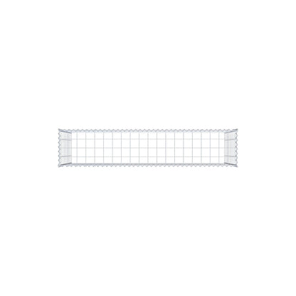 Grown-on gabion type 3 200 cm x 100 cm x 40 cm (L x H x D), mesh size 10 cm x 10 cm, spiral