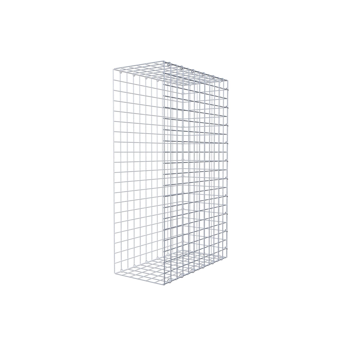 Anbaugabione Typ 2 100 cm x 60 cm x 30 cm (L x H x T), Maschenweite 5 cm x 5 cm, C-Ring