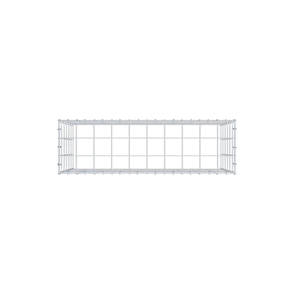 Gabbione aggiuntivo di tipo 3 100 cm x 60 cm x 30 cm (L x A x P), maglia 10 cm x 10 cm, anello a C