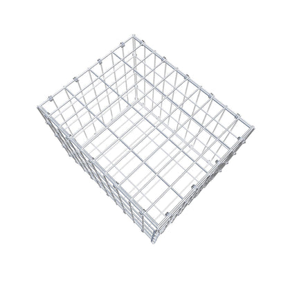 Gabion 50 cm x 40 cm x 40 cm (L x H x D), mesh size 5 x 10 cm, spiral ring