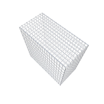 Gabion 100 cm x 100 cm x 50 cm (L x H x D), maskstorlek 5 cm x 10 cm, C-ring