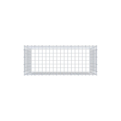 Anbaugabione Typ 3 100 cm x 70 cm x 40 cm (L x H x T), Maschenweite 5 cm x 5 cm, C-Ring