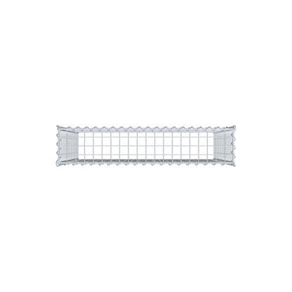Grown-on gabion type 3 100 cm x 90 cm x 20 cm (L x H x D), mesh size 5 cm x 5 cm, spiral