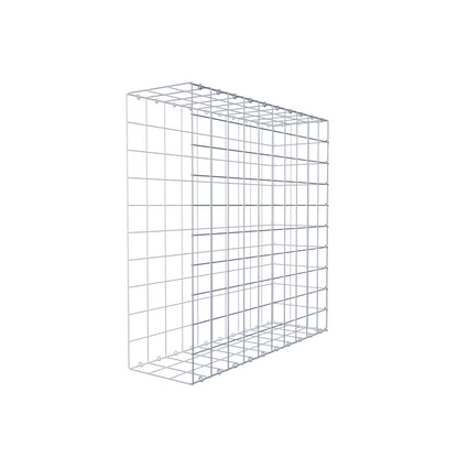 Fourche rapportée type 2 100 cm x 100 cm x 30 cm (L x H x P), mailles 10 cm x 10 cm, anneau C